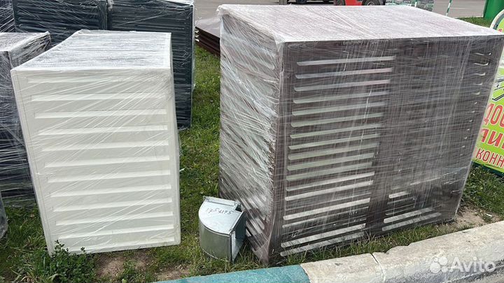 Корзина для блока кондиционера на фасад