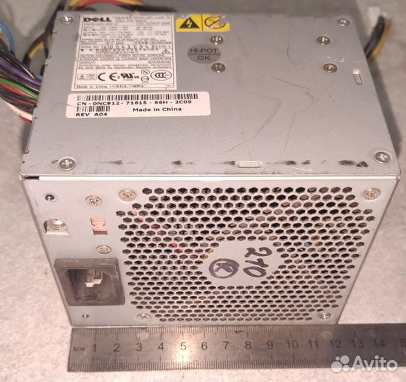 Блок питания 220W Dell L220P-00 (OptiPlex 330) sl