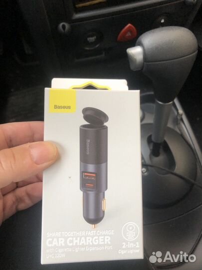 Зарядное устройство для телефона в машину Baseus