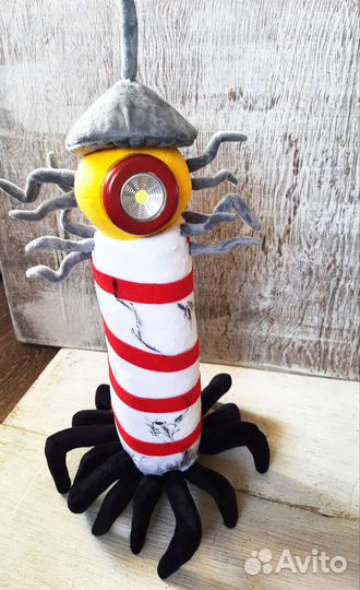 Маякоголовый scp монстр