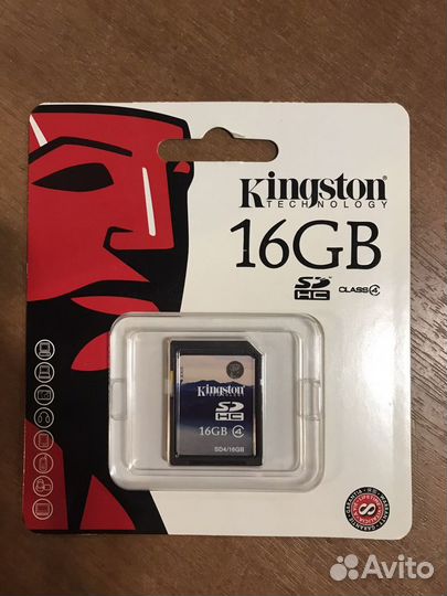 Карта памяти Kingston SD4/16GB