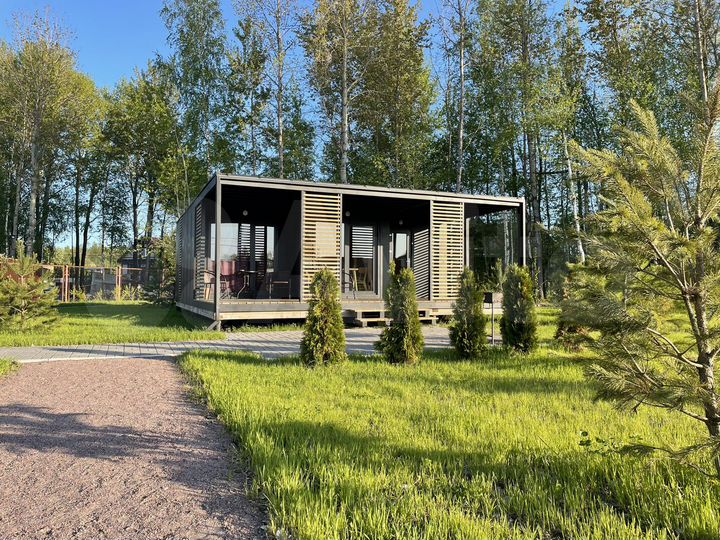 Дом 42 м² на участке 1,5 га