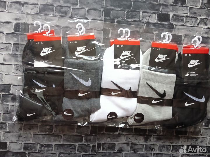 Носки Nike Adidas Reebok Jordan