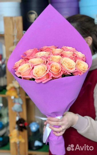 Цветы розы букеты