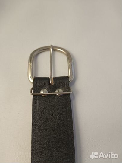 Мужской кожаный ремень новый