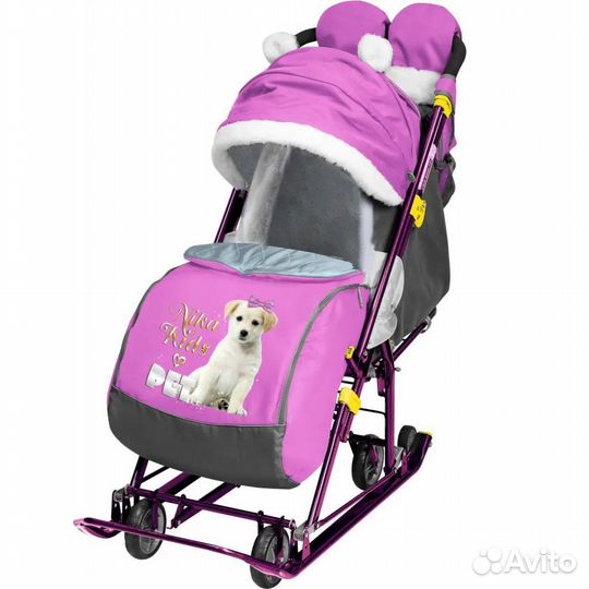 Детские санки коляска