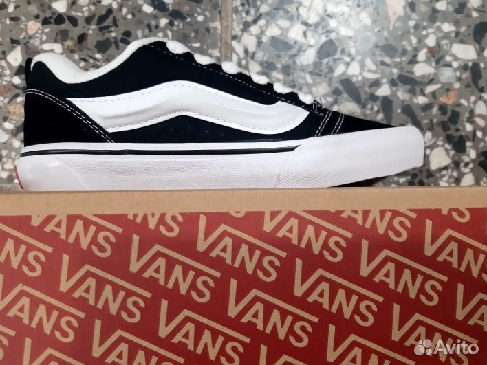 Кроссовки кеды Vans Knu-Skool VR3 кожаные 41р