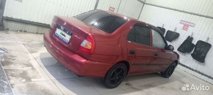 Hyundai Accent 1.6 AT, 2004, 357 411 км