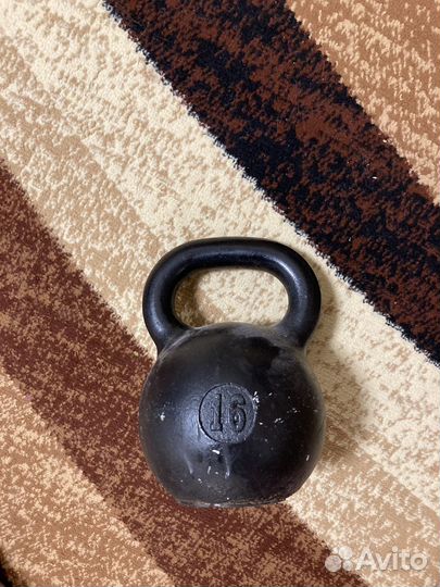 Гиря чугунная 16 и 24 кг
