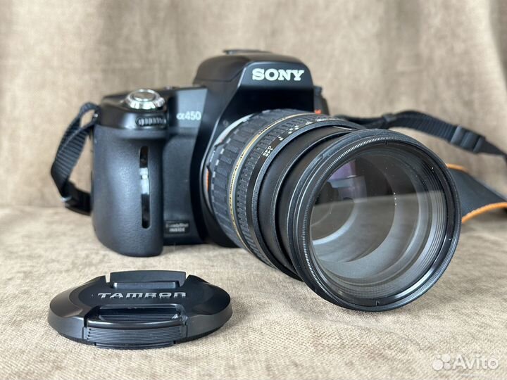 Зеркальный фотоаппарат Sony Alpha dslr-A450