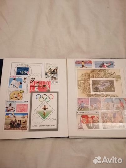 Почтовые марки альбом
