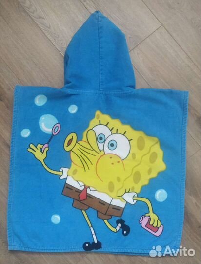 Полотенце пончо детское