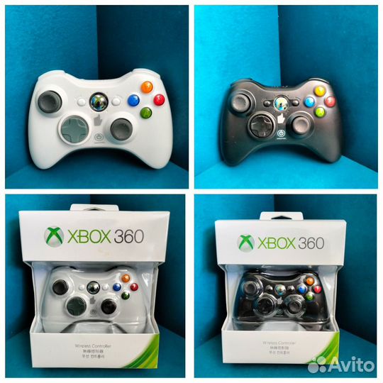 Геймпад Xbox 360 беспроводной, большая гарантия