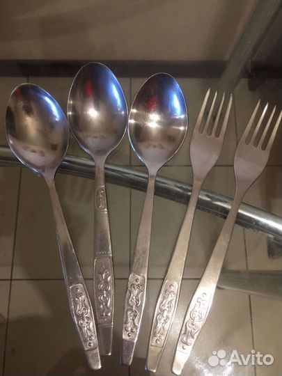 Ложки, вилки нержавейка, посуда