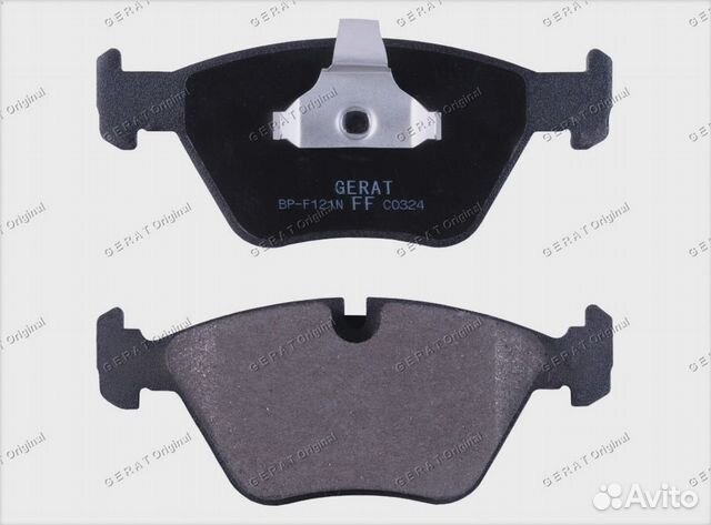Тормозные колодки Gerat BP-F121N (передние) Normal