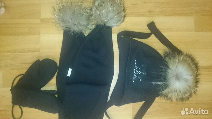 Шапка, шарф, варежки