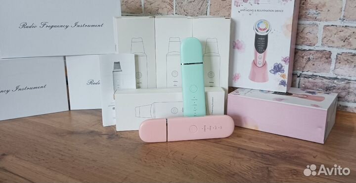 Ультразвуковой скрабер для чистки лица