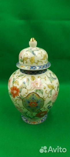 Антикварная Ваза чайница Oriental garden