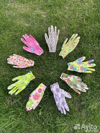 Хозяйственные перчатки 12шт