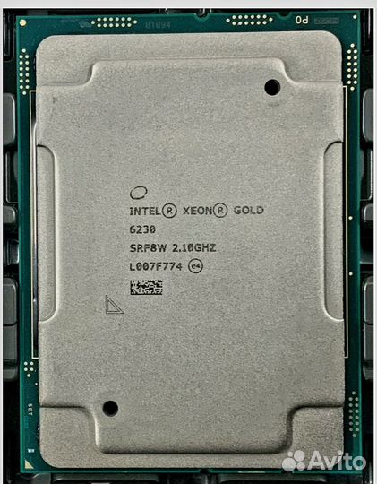Xeon Gold 6230 20 ядер 2.1-3.7Ghz 28mb 125w