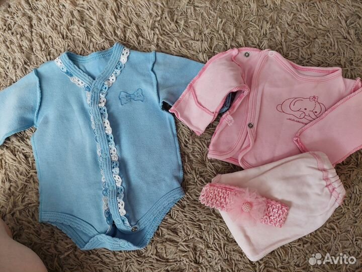 Детская одежда для новорожденных от 0 до 5мес