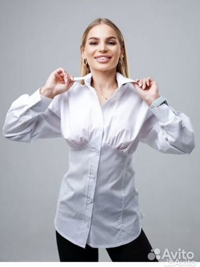 Рубашка женская белая