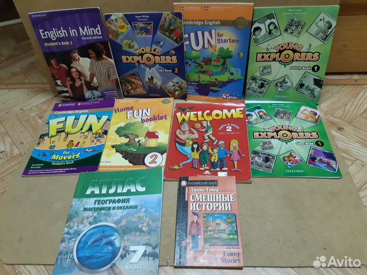 Учебники английского языка с 2 - 10кл