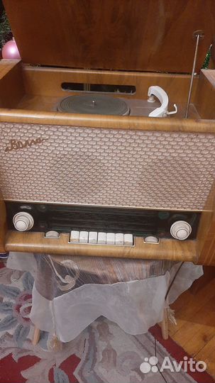 Радиола СССР ламповая волга