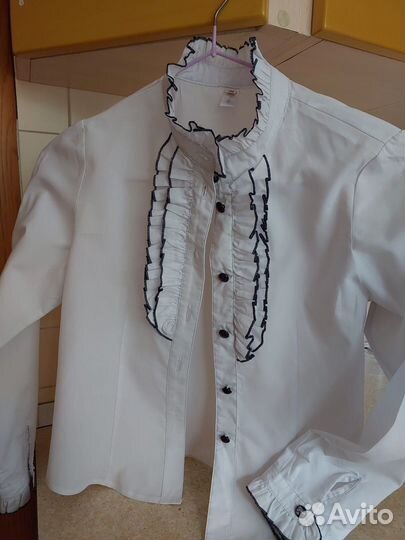 Школьная рубашка 134