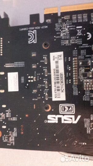 Видеокарта asus RX-560 4Gb strix