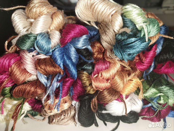 Набор мулине, 100 штук