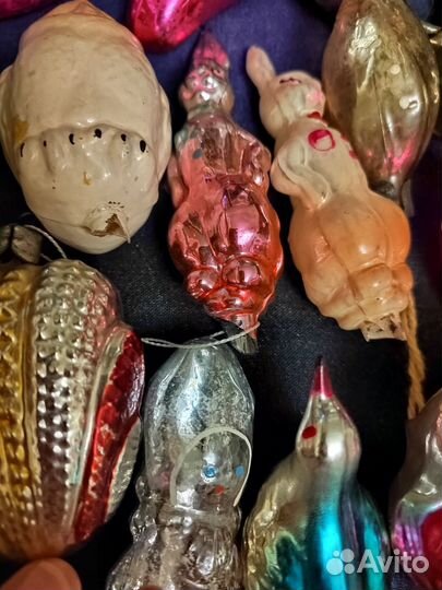 Елочные игрушки СССР