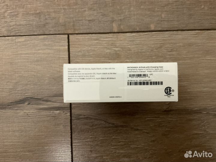 Новые Apple AirPods 2. Оригинал