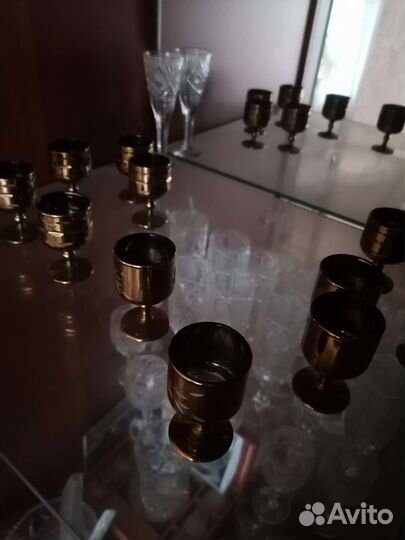 Хрустальные рюмки СССР