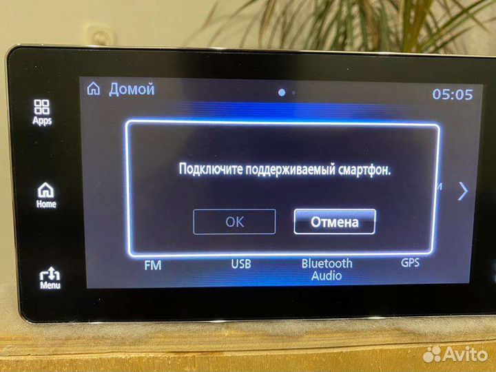 Штатное головное устройство Pajero Sport 3