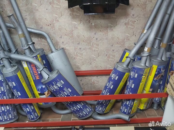 Глушители на Газель