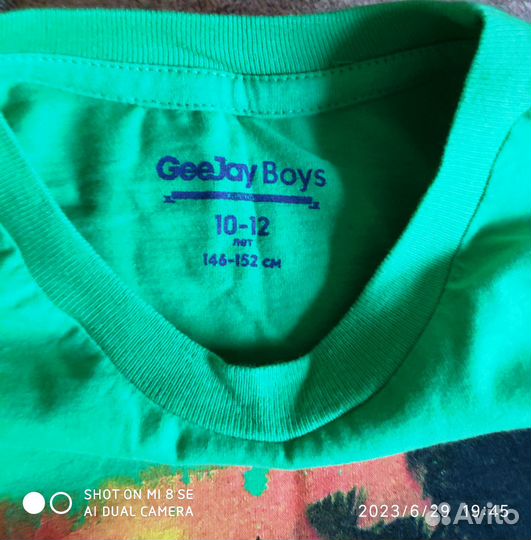 Новая футболка детская 10-12л, 146-152, Gее Jay