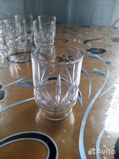 Хрустальные рюмки СССР