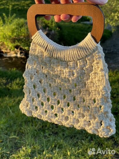 Сумка макраме