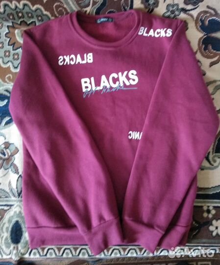 Джемпер, бордовый