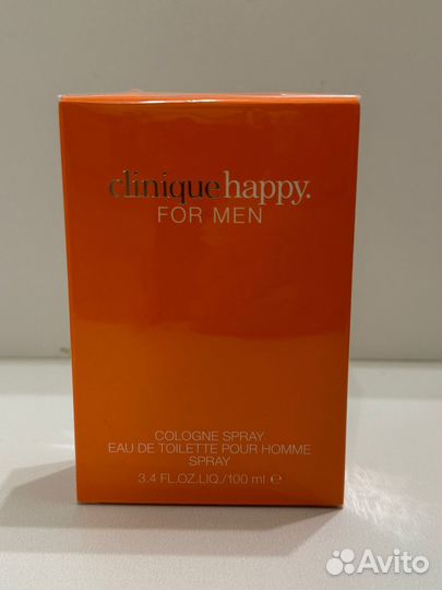 Clinique Happy for men edt 100мл