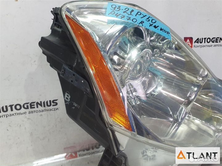 Фара передняя правая nissan fuga