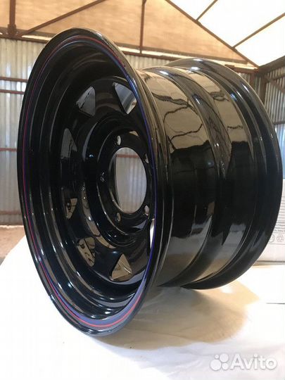 Диск R16x7 5x139.7 ET-5 CB110.1 черный