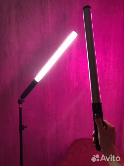 Видеосвет RGB + штатив 2,1м