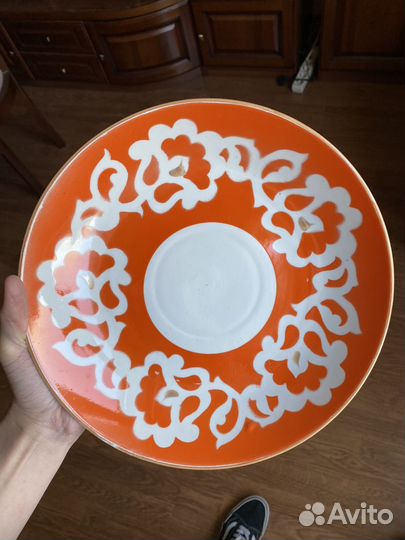 Блюдо большое сервировочное СССР советское