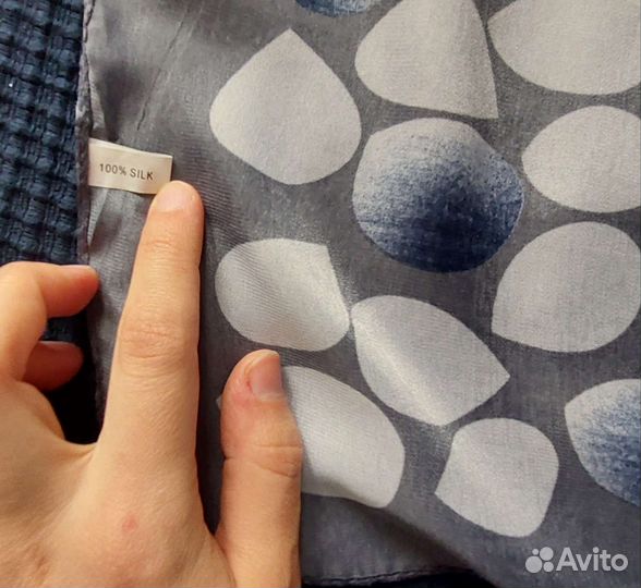 Шелковый платок/шарфик