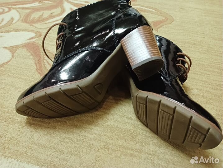 Ботильоны натуральная кожа 39размер