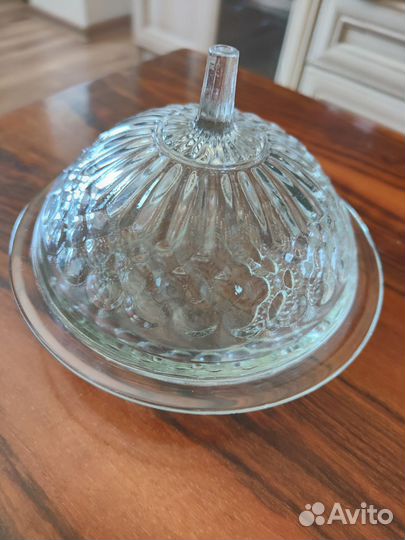 Конфетница с крышкой СССР