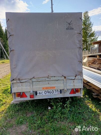 Прицеп легковой двухосный бу