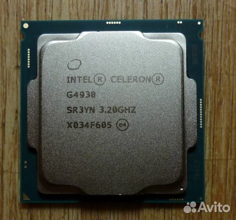 Процессор Intel Original Celeron G4930 Soc-1151v2